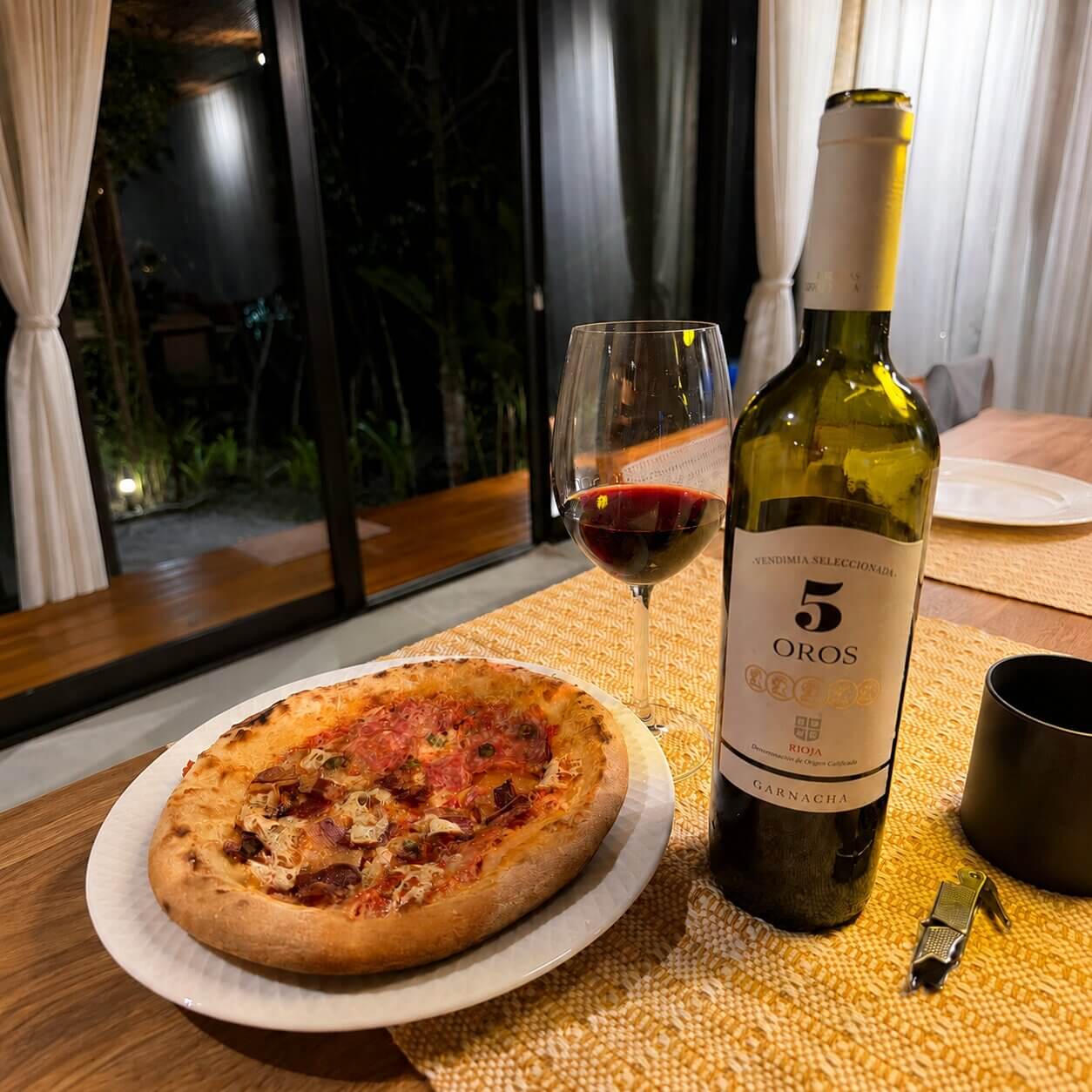 Vinho Tinto 5 Oros Garnacha D.O.Ca Rioja – Vendimia Seleccionada