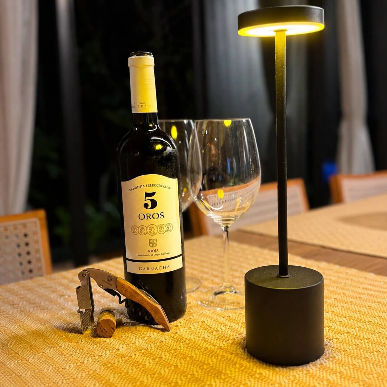Vinho Tinto 5 Oros Garnacha D.O.Ca Rioja – Vendimia Seleccionada
